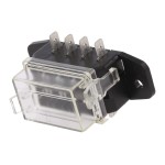 Accesorii Sisteme Fotovoltaice, Acces.sig: cutii de siguranţe siguranţă: 19mm 80A Corp: neagră -1, dioda.ro