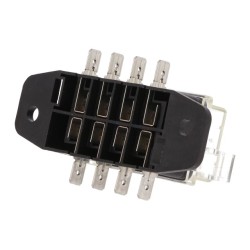 Accesorii Sisteme Fotovoltaice, Acces.sig: cutii de siguranţe siguranţă: 19mm 80A Corp: neagră -9, dioda.ro