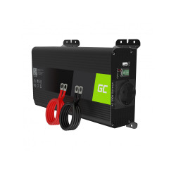 invertor de tensiune 12v -  230v  500w  sinus pur  invgc16  greencell pro