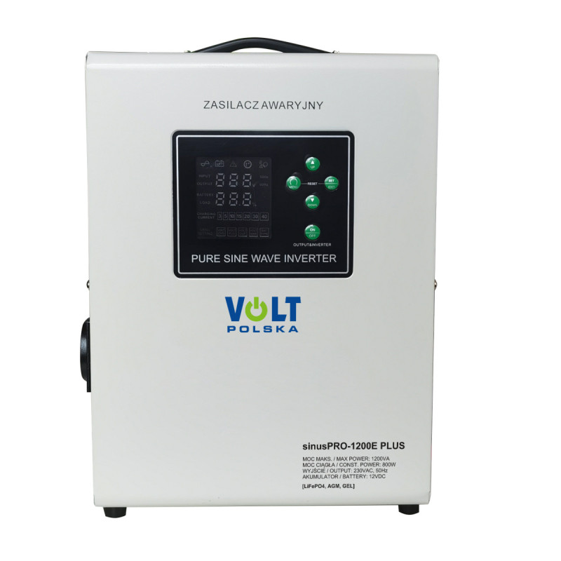 sinus pro 1200 e plus 12/230v (800/1200w) alimentare de urgenta