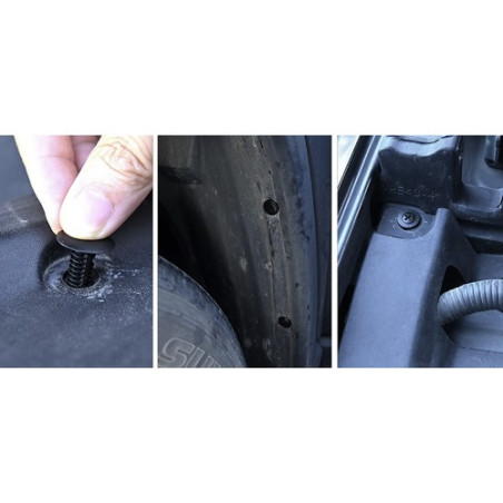 Set 620 clipsuri auto si cleme tapiterie si elemente de plastic + extractoare