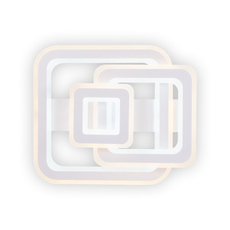 plafoniera mera led 136w 3cct cu telecomanda, alb, erste