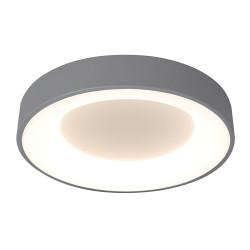 plafoniera lind led 50w 4000k 48cm ip20, gri, erste