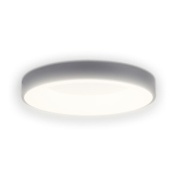 plafoniera lind led 50w 4000k 48cm ip20, gri, erste