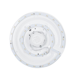 plafoniera flower alb+negru led 18w 6400k