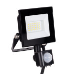 proiector senzor led slim 20w seria 5, negru, novelite