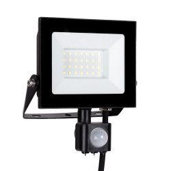 proiector senzor led slim 30w seria 5, negru, novelite