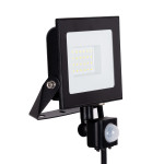 proiector senzor led slim 30w seria 5, negru, novelite