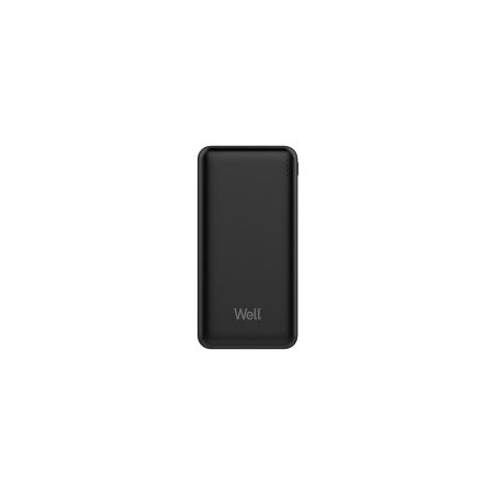acumulator extern powerbank well hercules 20000mah 2.1a negru
