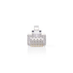 mufa rj45 pentru cablu stp cat5 nedis  set 10 bucati