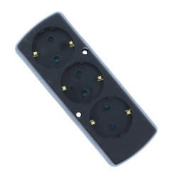 multipriza 3 prize  negru gn-370s plastrol