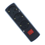 multipriza 3 prize intrerupator negru gn-370sws plastrol multipriza 3 prize intrerupator negru gn-370sws plastrol