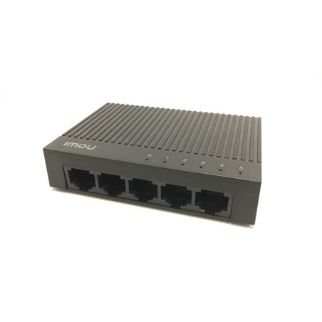 switch imou sf105c  5 porturi  10/100mbps  carcasa plastic  negru