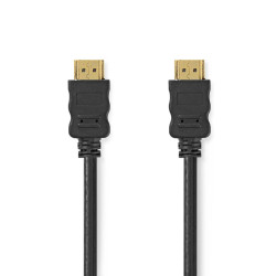 cablu hdmi de mare viteza cu ethernet 4k30hz  10m  negru  nedis