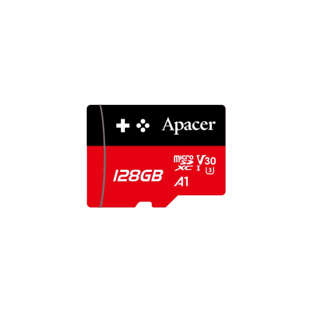card microsdxc uhs-i u3  v30 a1 gaming apacer  128gb  r100