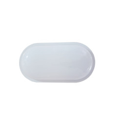 aplica exterior cu led oval 18w  26.3cm  1800lm  6500k  well