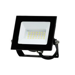proiector led 20w  1620lm  ip65  6500k  negru  well