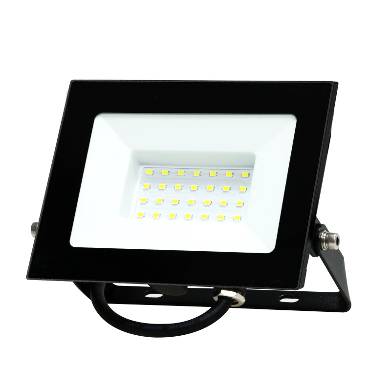 proiector led 30w  2510lm  ip65  6500k  negru  well