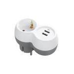 stecher schuko  2x usb-a  technik