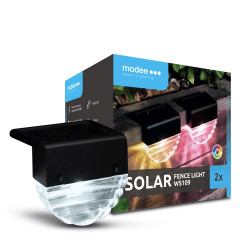 proiector solar de perete  6lm  lumina calda  rgb  2 buc/set  modee