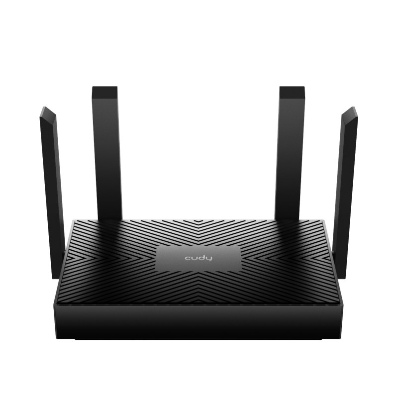 router wireless ax1500 wi-fi 6 dual band  gigabit  4 antene externe  wr1500 cudy