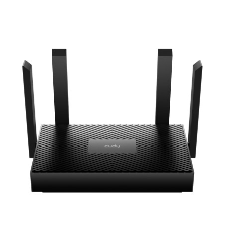 router wireless ax1500 wi-fi 6 dual band  gigabit  4 antene externe  wr1500 cudy