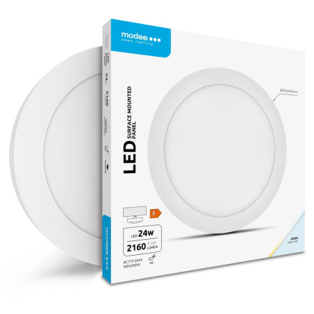 plafoniera led 24w 295mm 6000k 2160lm modee