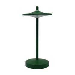 lampa de masa led  1w  130lm  3000k  reincarcabila  aluminiu  verde  sake kelu