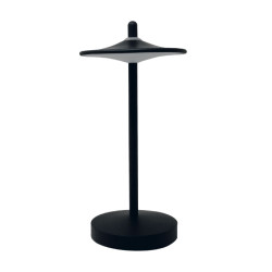 lampa de masa led  1w  130lm  3000k  reincarcabila  aluminiu  antracit  sake kelu