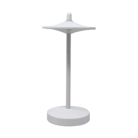 lampa de masa led  1w  130lm  3000k  reincarcabila  aluminiu  alb  sake kelu