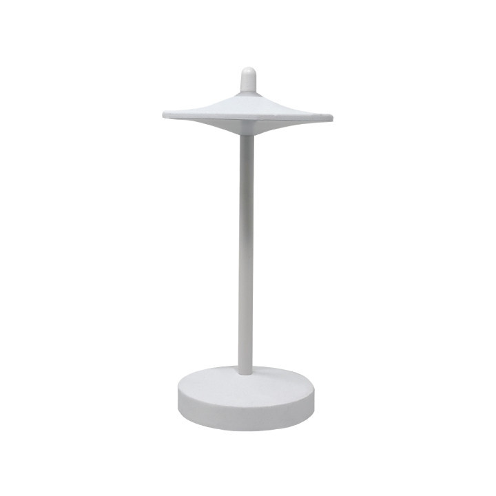 lampa de masa led  1w  130lm  3000k  reincarcabila  aluminiu  alb  sake kelu