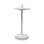 lampa de masa led  1w  130lm  3000k  reincarcabila  aluminiu  alb  sake kelu