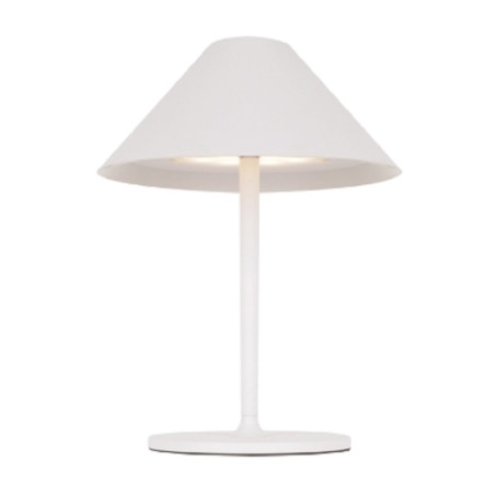 lampa de masa led  3w  240lm  3000k  reincarcabila  aluminiu  alb  mini liberty kelu