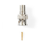 conector bnc tata pentru cablu coaxial 7mm 25 bucati nedis conector bnc tata pentru cablu coaxial 7mm 25 bucati nedis