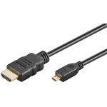 cablu hdmi tata - micro hdmi tata highspeed ethernet contacte aurite 1.5m goobay cablu hdmi tata - micro hdmi tata highspeed ethernet contacte aurite 1.5m goobay
