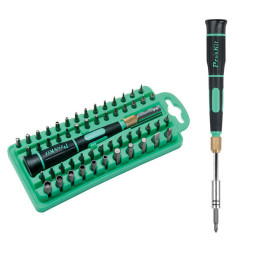 set surubelnita si varfuri  58 piese  pro'skit