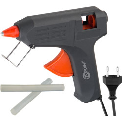 pistol de lipit plastic 40w cu 2 rezerve  fixpoint
