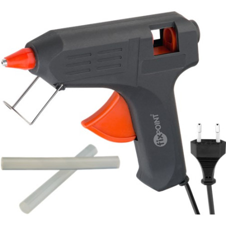 pistol de lipit plastic 40w cu 2 rezerve  fixpoint