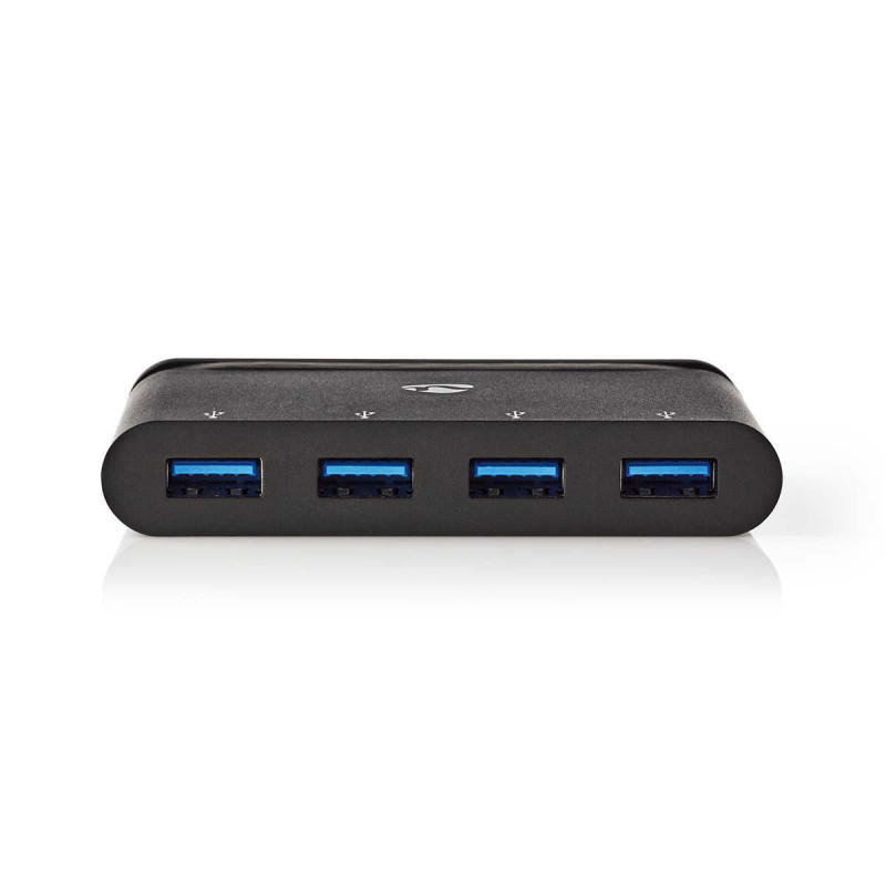 hub computer usb tip-c - 4x usb 3.0 negru nedis