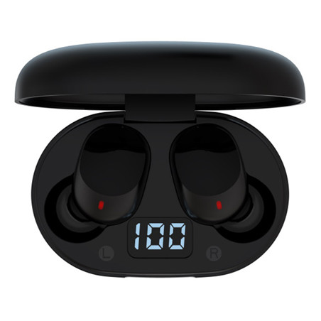 casti bluetooth tws in ear - negru