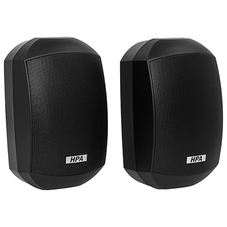 set boxe linie 100v 5/10/20/30w 8ohmi ip66 - negru