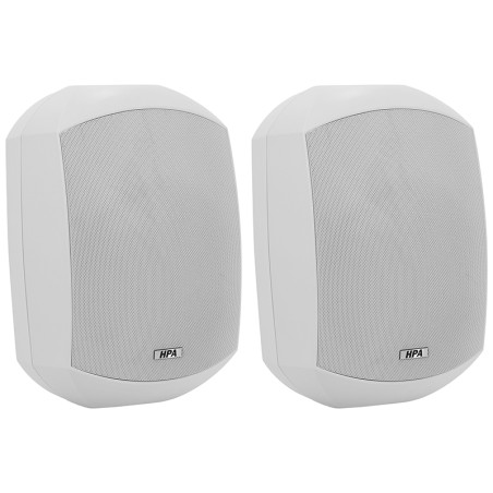 set boxe linie 100w 100v 5/10/20/30w 8ohmi ip66 - alb