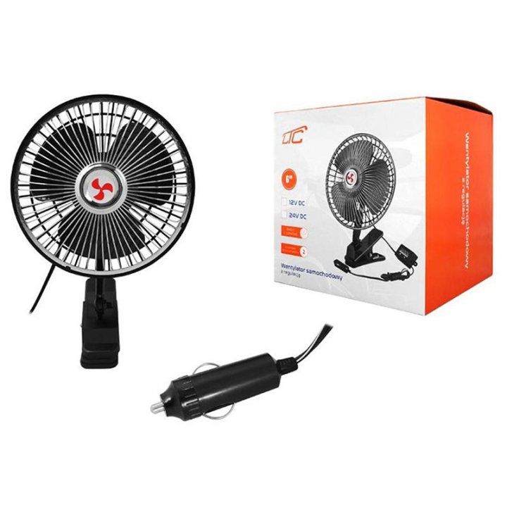 mini ventilator pentru masina 12v 6''/15cm