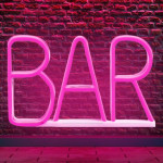 reclama luminoasa neon led lumina roz model bar reclama luminoasa neon led lumina roz model bar