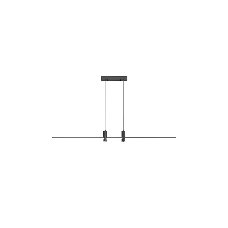 corp iluminat led suspendat 19w 4000k 80cm x 115cm - negru corp iluminat led suspendat 19w 4000k 80cm x 115cm - negru