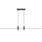 corp iluminat led suspendat 19w 4000k 80cm x 115cm - negru corp iluminat led suspendat 19w 4000k 80cm x 115cm - negru
