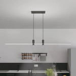 corp iluminat led suspendat 19w 4000k 80cm x 115cm - negru corp iluminat led suspendat 19w 4000k 80cm x 115cm - negru