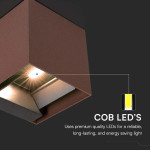lampa led cu incarcare solara 9w ip65 4000k