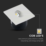 spot led steplight 3w 4000k alb neutru