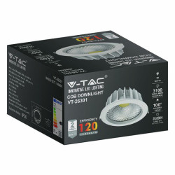 spot led cob incorporabil 30w 4500k alb neutru